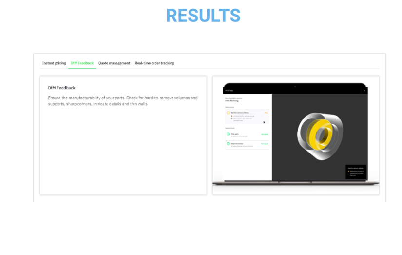 ECOMMERCE PORTAL FOR FABRICATION MACHINES screenshot 3
